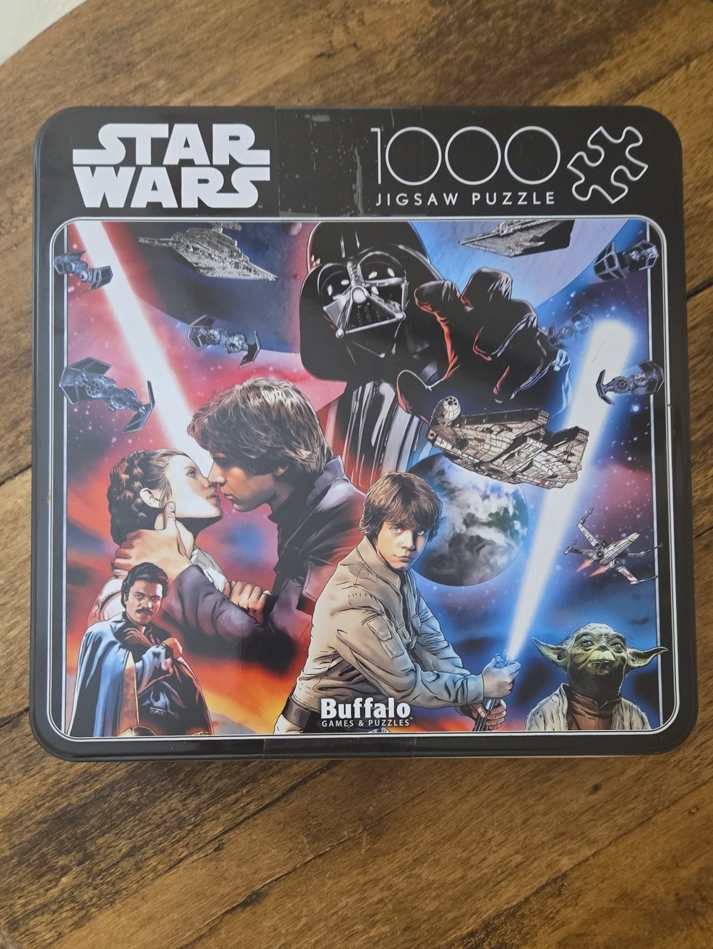 Disney Star Wars 1000-Piece Jigsaw Puzzle - Black, Blue, Red